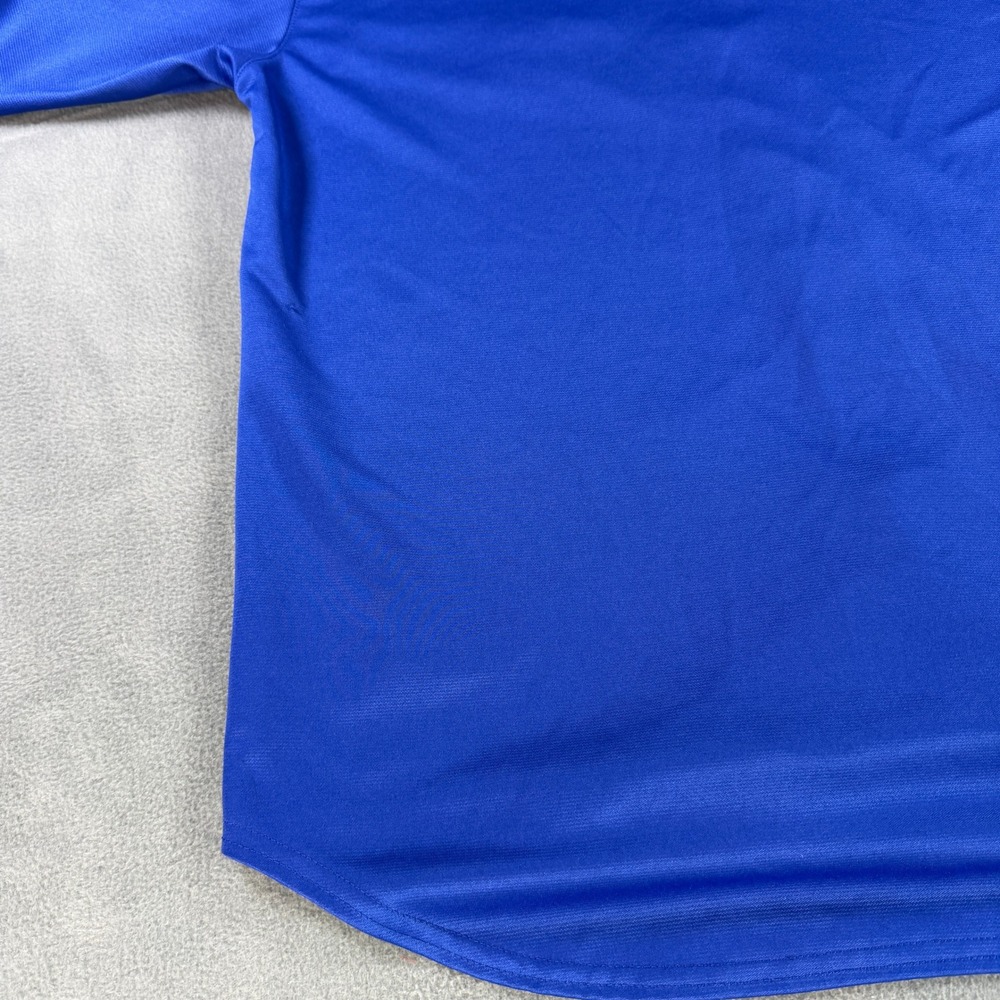 True Fan‎ Los Angeles Dodgers MLB Baseball Jersey Blue White Mens Large LA Logo - Picture 6 of 9